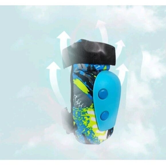 Creative Sports Protective Gear, Children's Skateboard Safety Six Piece Set Blue - Picture 5 of 5